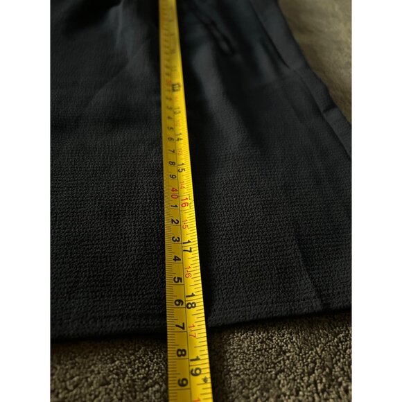 Loralette Plus Size 22 Navy High-Waisted Tie-Front Shorts With Pockets - Picture 5 of 6